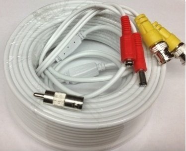 Acelevel 60 Feet Video Power Bnc Rca Cable For Cctv Security Cameras