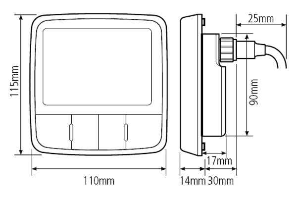 Raymarine I50/I60 Wind, Speed And Depth System Pack Transducer