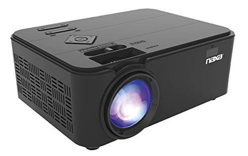 Naxa Electronics Home Theater Lcd Projector, 150 Inch, Black