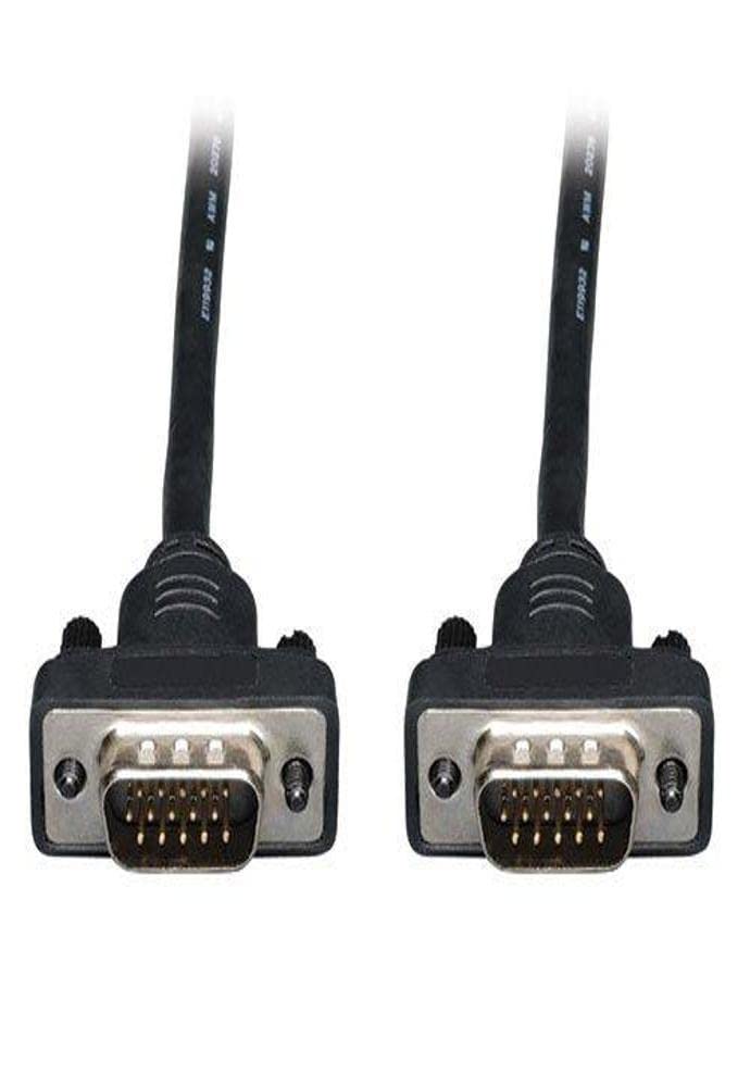 Tripp Lite P502 015 Sm Low Profile Vga Rgb Hd15 M/M 15 Feet Coaxial Monitor Cable