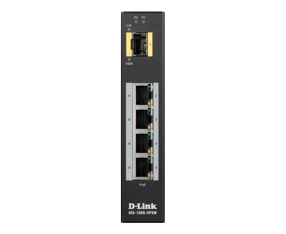 5 Port Unmgd Industrial Switch