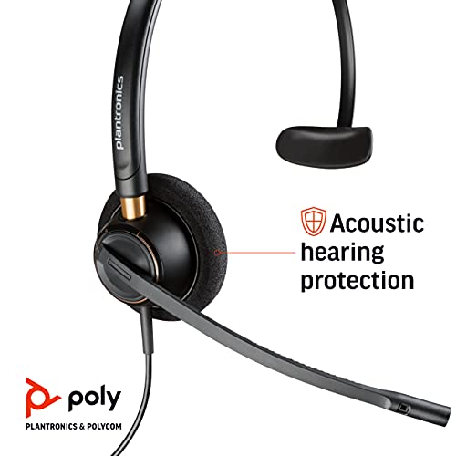 Plantronics 89434 01 Wired Headset, Black