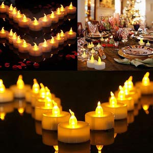 Tea Light, 150 Pack Flameless Led Tea Lights Candles Flickering Warm Yellow 200+ Hours Battery Powered Tealight Candle. Ideal Fo