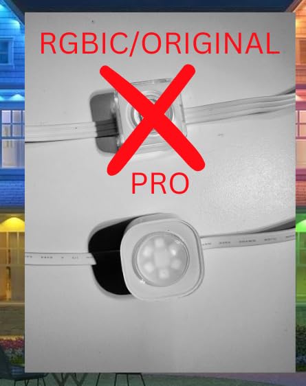 Mount For Govee Pro Outdoor Permanent Lights Bracket For Soffit, Eave, Fascia, Clip, Compatible Govee Mounts For Installation H7