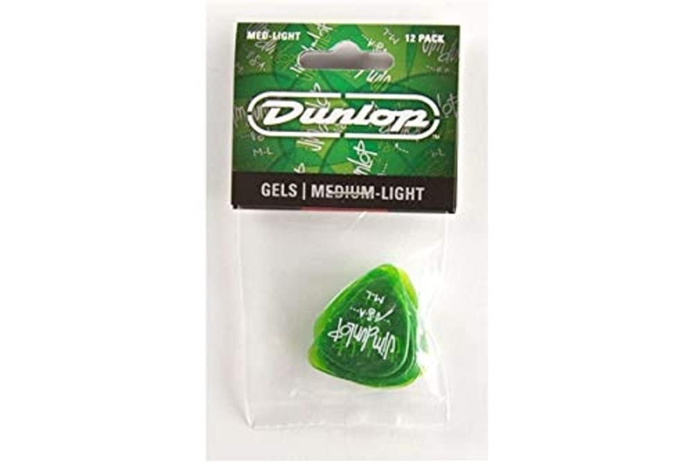 Dunlop Gel Guitar Picks ML, Medium Light, .60 Mm 1 Dozen