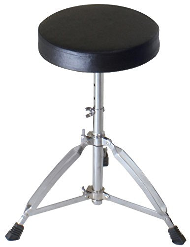 Gammon Percussion 5 Piece Junior Starter Drum Kit With Cymbals, Hardware, Sticks, & Throne   Pink