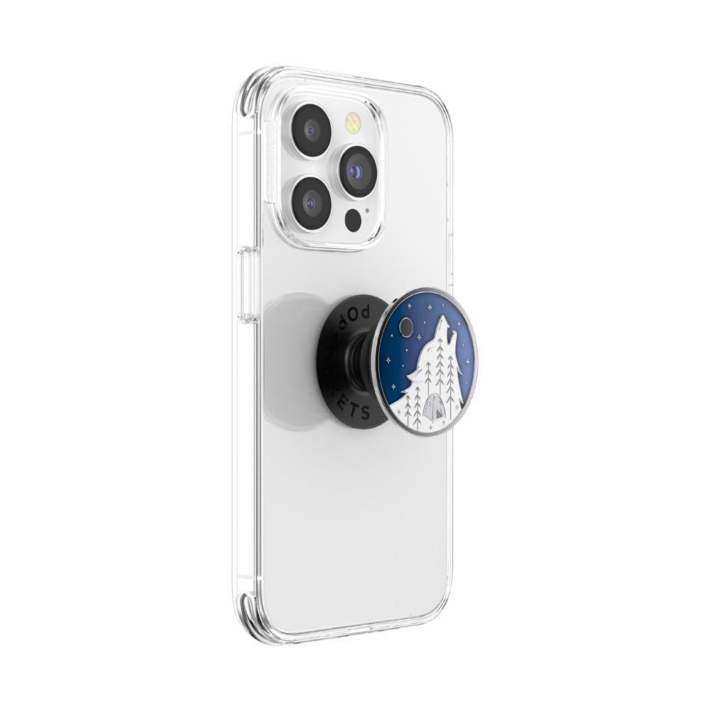 Popsockets Phone Grip With Expanding Kickstand   Enamel Howl