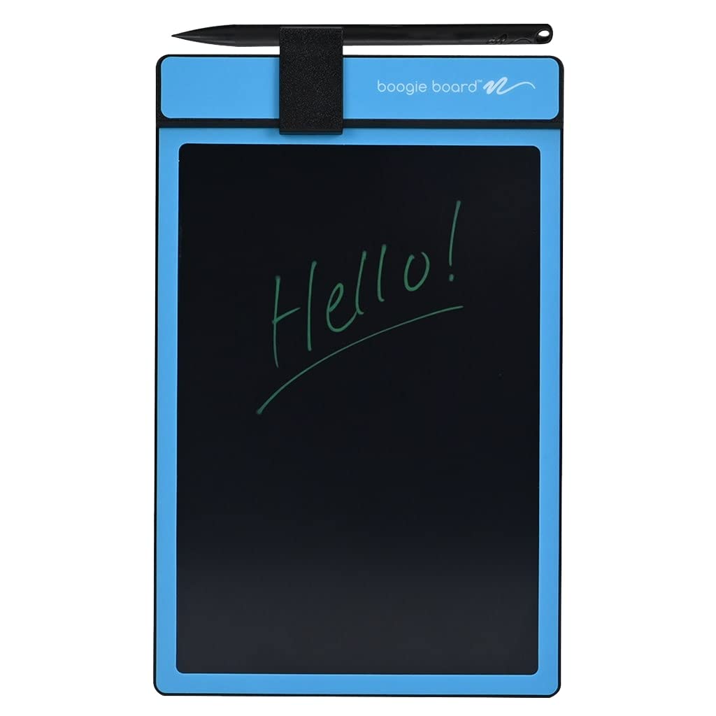 Boogie Board Basics Reusable Writing Pad  Digital Drawing Tablet, LCD Writing Pad with Instant Erase and Stylus Pen  Perfect f