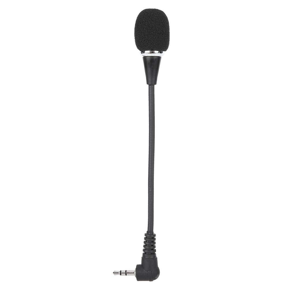 Mini Microphone Condenser,Omnidirectional Flexible Head Vocal Pickup Audio Amplified Equipment Standard 1/8 Inch (3.5 Mm) Aux In