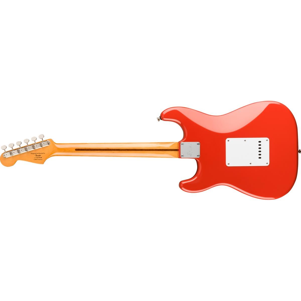 Squier Classic Vibe 50S Stratocaster Electric Guitar, With 2-Year Warranty, Fiesta Red, Maple Fingerboard