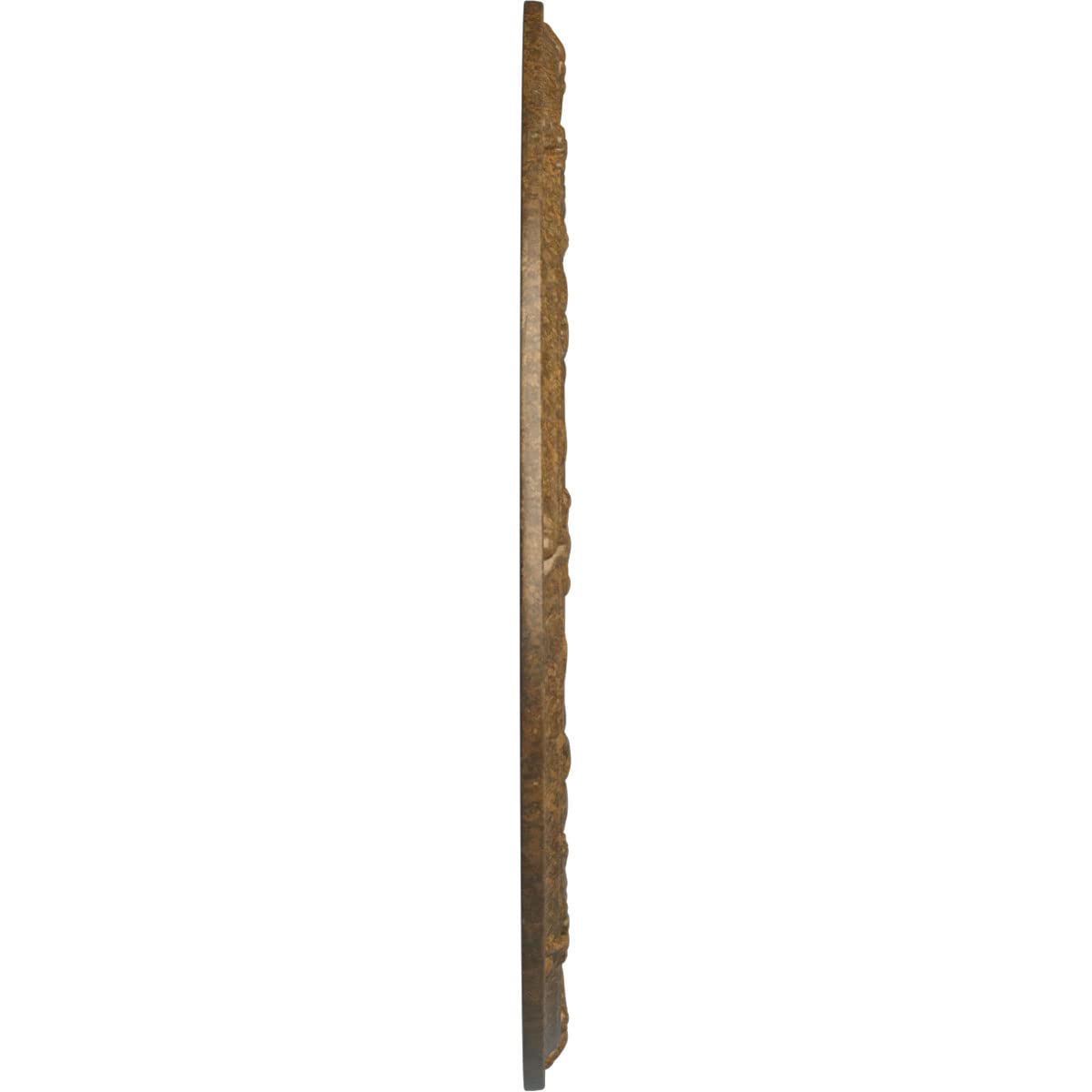 Ekena Millwork Cm33Darzs Dauphine Ceiling Medallion, 33 7/8''Od X 1 3/8''P (Fits Canopies Up To 13 1/4''), Hand Painted Rubbed B