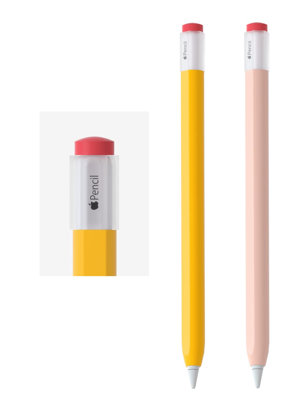 2 Pack Silicone Pencil Case Compatible With Apple Pencil 2Nd Generation Only,Case Cover Sleeve Accessories Protective Skin Holde