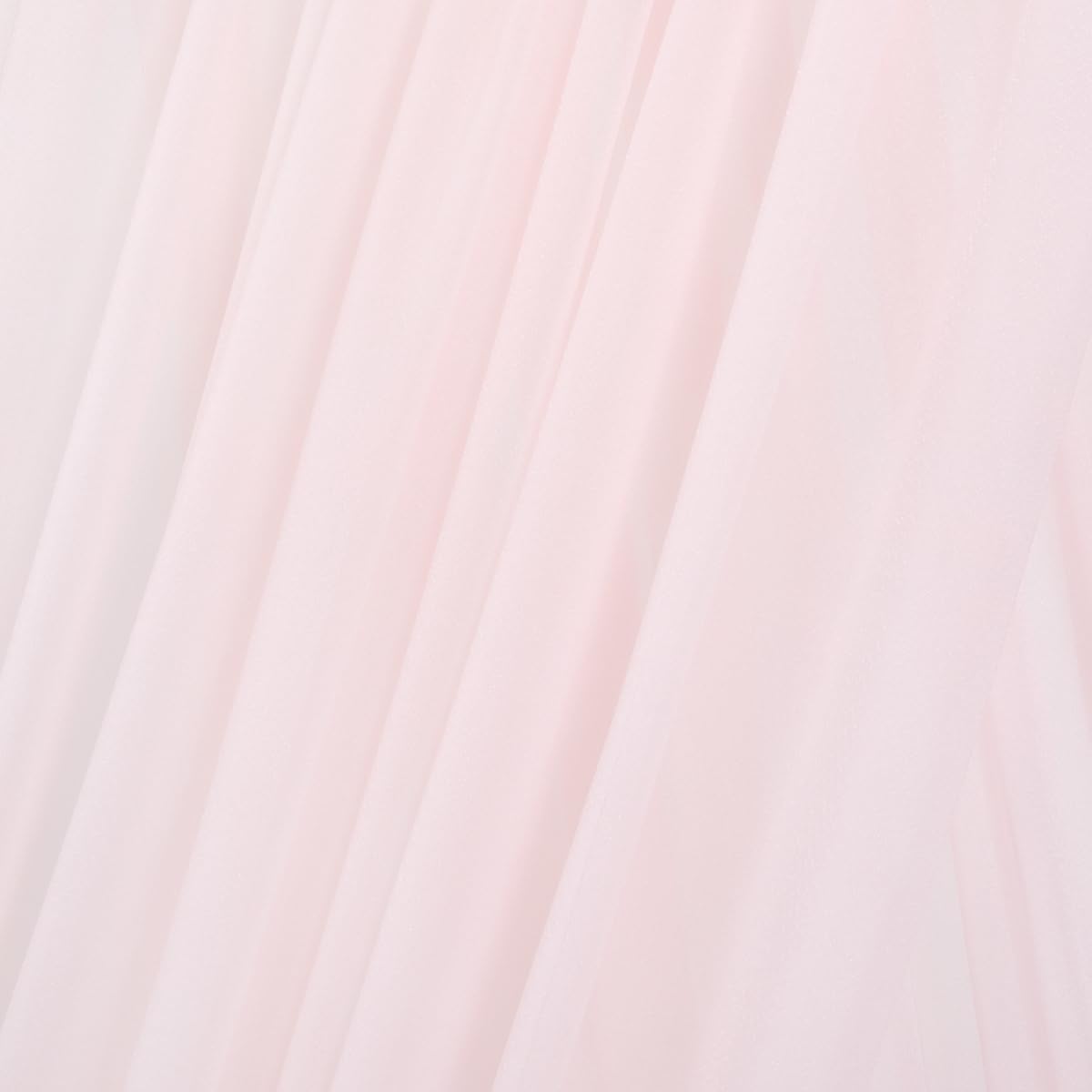 Mlmc Wedding Arch Draping Fabric 1 Panel 29'' X 20Ft Blush Pink Chiffon Drapery Sheer Backdrop Curtains For Ceremony Wedding Par