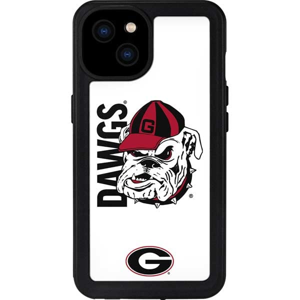 Skinit Waterproof Phone Case Compatible With Iphone 14   Officially Licensed Dawgs Design
