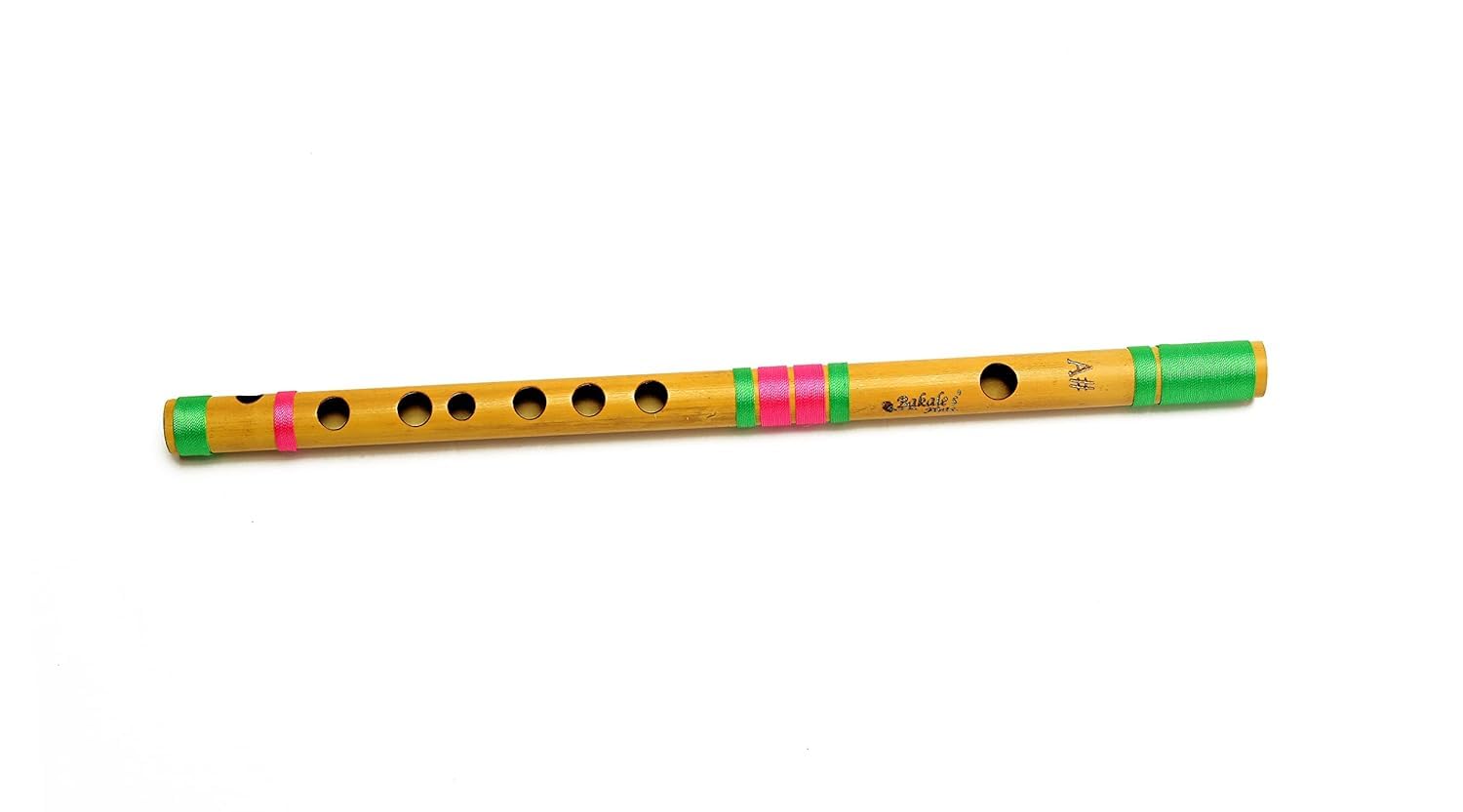 Bakale Flutes A# Base Bansuri Flute Left Handed  21 Inches  440Hz