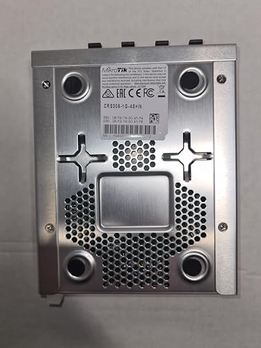 Mikrotik 5 Port Desktop Switch, 1 Gigabit Ethernet Port, 4 Sfp+ 10Gbps Ports (Crs305 1G 4S+In)