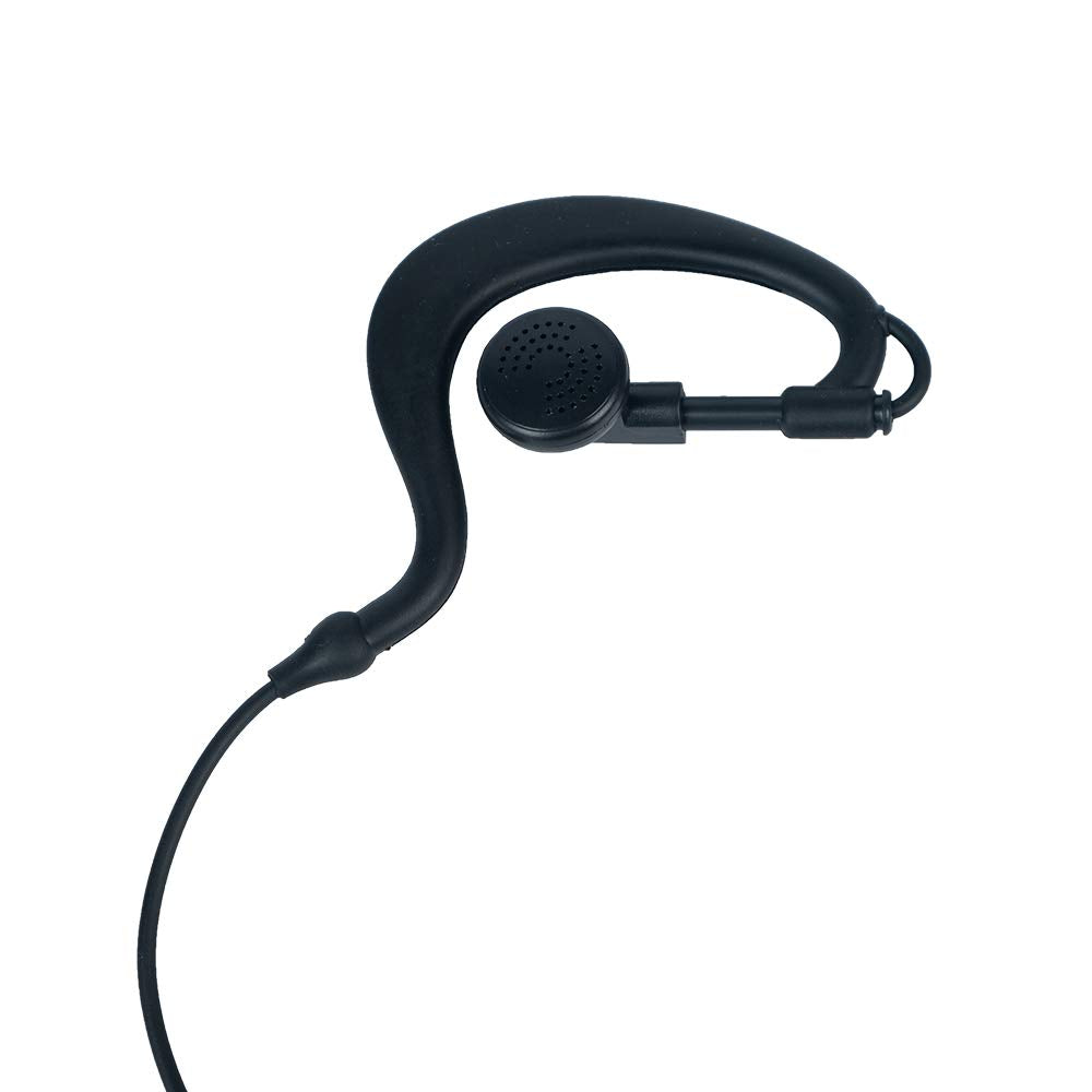 Caroo Xpr 7550E Earpiece For Motorola, G Shape Headset And Mic For Motorola Apx6000 Apx8000 Apx900 Xpr6350 Xpr6550 Xpr6580 Xpr7350 7350E Xpr7380 Xpr 7550 Xpr7580 7580E Two Way Radio Walkie Talkie