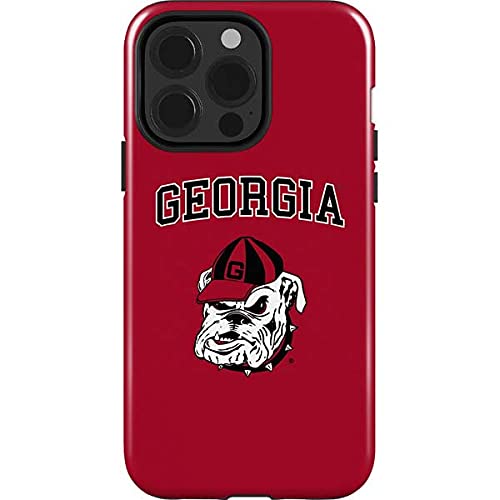 Skinit Impact Phone Case Compatible With Iphone 13 Pro   Officially Licensed Georgia Bulldogs Design