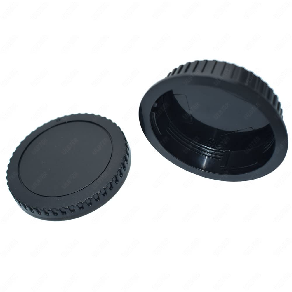 Front Body Cap And Rear Lens Cap Cover For Canon Eos Ef/Ef S Lens For Rebel T7 T6 T5 T8I T7I T6I Sl3 Sl2 T6S,5D Mark Iv/Iii/Ii,