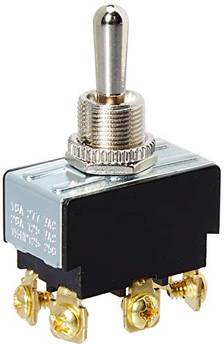 Bep Dpdt (On)/Off/(On) Chrome Plated Toggles