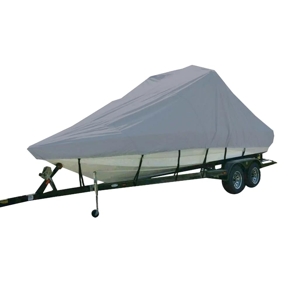 Carver Sun-Dura&Reg; Specialty Boat Cover F/20.5&#39; Sterndrive V-Hull Runabout/Modified Boats - Grey,WBAUVB0CGQBVG33