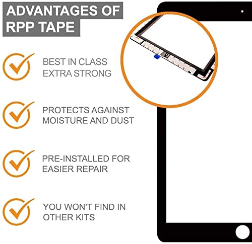 Screen Replacement For Ipad 9 9Th Generation 10.2'', For Ipad 9 9Th Gen 2021 (A2602 A2603 A2604 A2605) Digitizer Replacement Wit