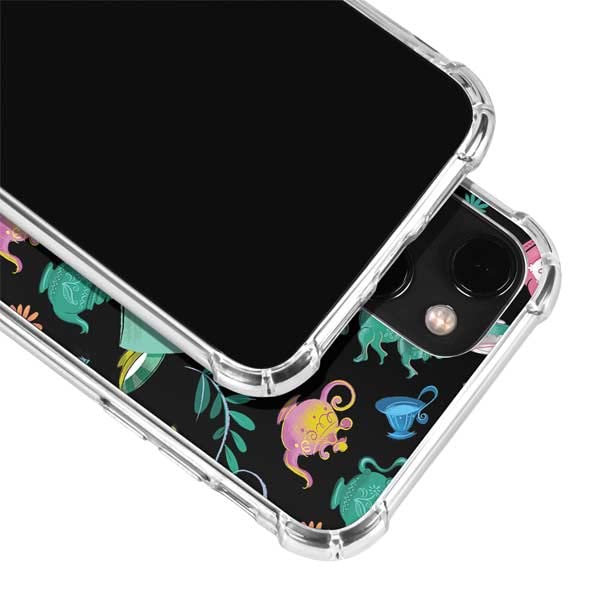 Skinit Clear Phone Case Compatible With Iphone 13   Officially Licensed Disney The Mad Hatter Design
