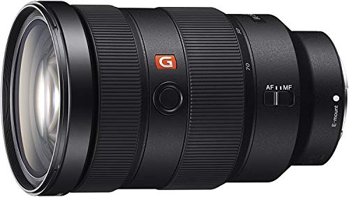 Sony Sel2470Gm E Mount Camera Lens: Fe 24 70 Mm F2.8 G Master Full Frame Standard Zoom Lens Black