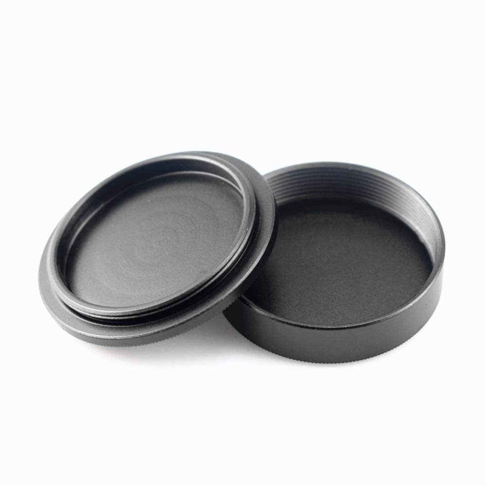(1Pcs) M39 Camera Body And Rear Lens Caps,Compatible With For Leica L39 M39 39Mm System Cameras