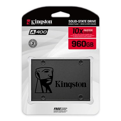 Kingston 960Gb A400 Sata3 2.5'' Internal Ssd Sa400S37/960G   Hdd Replacement For Increase Performance