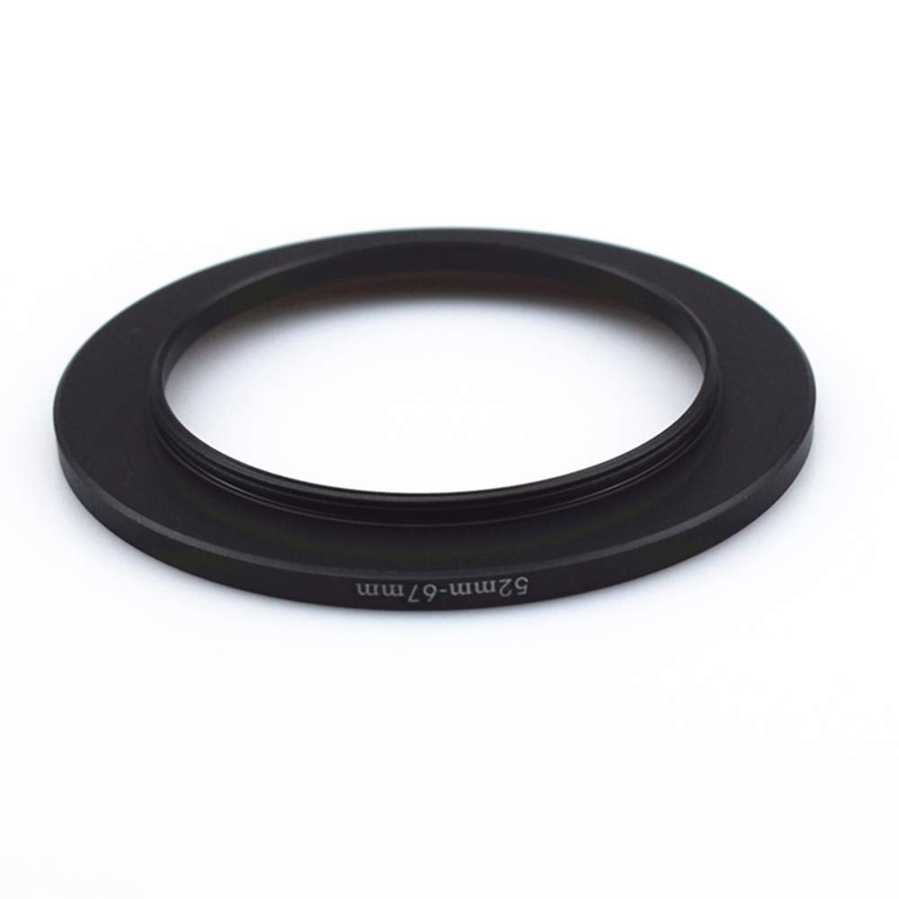 52Mm To 67Mm Camera Filter Ring/52Mm To 67Mm Step Up Ring Filter Adapter For 67Mm Uv, Nd, Cpl Filter,Metal Step Up Ring