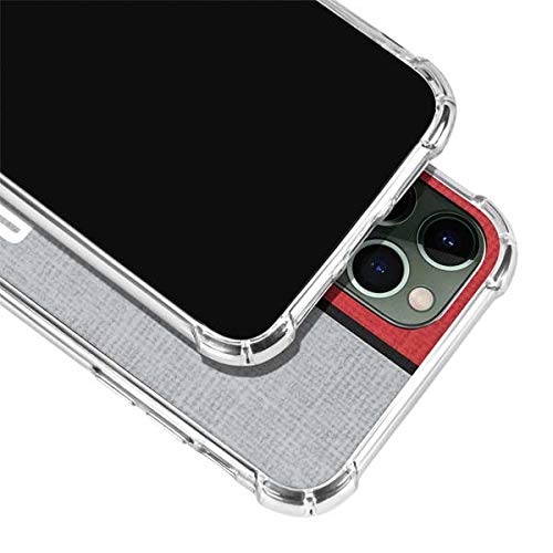 Skinit Clear Phone Case Compatible With Iphone 12 Pro Max   Officially Licensed Nba Portland Trail Blazers Canvas Design