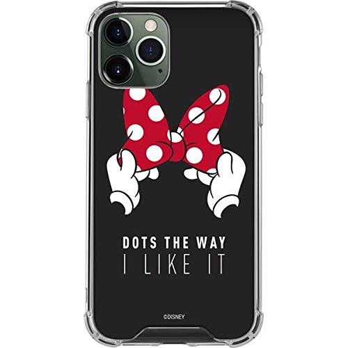 Skinit Clear Phone Case Compatible With Iphone 12 Pro Max   Officially Licensed Disney Minnie Mouse Dots The Way Design