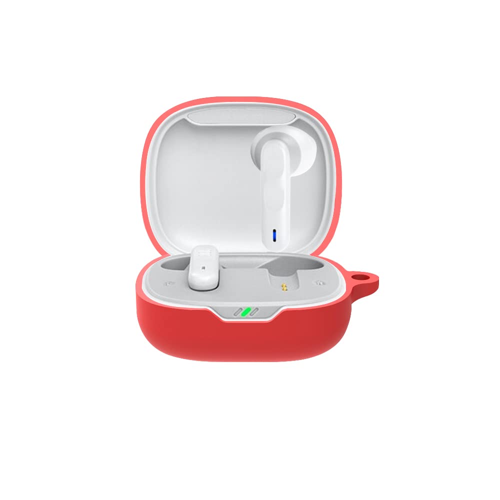 Silicone Case With Keychain For Women Girls Men Boys For Jbl Wave 300Tws Case Cover Accessories Silicone Skin For Jbl Wave 300Tw