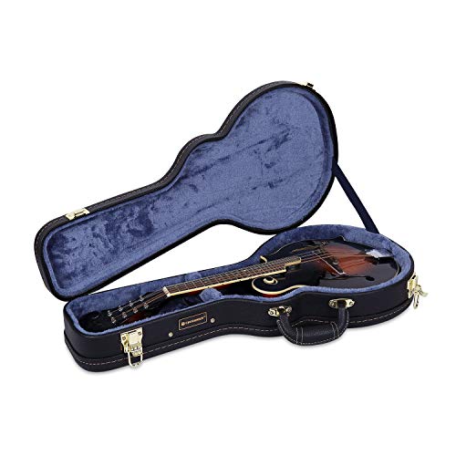 Crossrock Hard Shell Case For F Style Mandolin In Black(Crw620Mfbk)