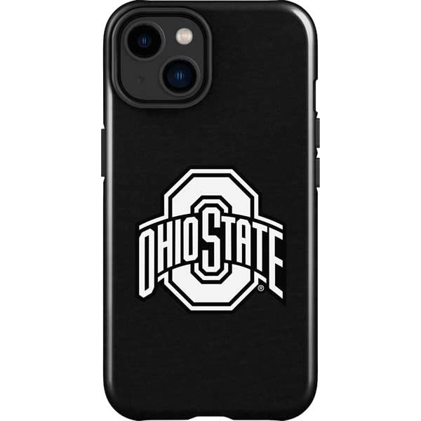 Skinit Impact Phone Case Compatible With Iphone 14 Plus   Officially Licensed Osu Ohio State Black Design