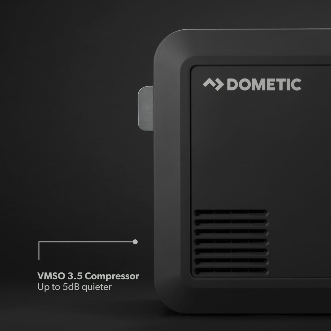 Dometic Cfx5 75 Liter Dual Zone Portable Refrigerator And Freezer, Powered By Ac/Dc