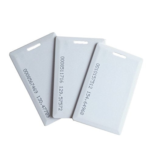 Yarongtech Rfid 125Khz Proximity Card Smart Door Lock Em4100 Access Card (Pack Of 100)