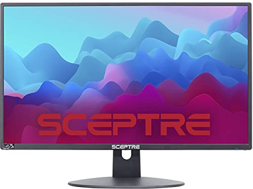 Sceptre 20'' 1600X900 75Hz Ultra Thin Led Monitor 2X Hdmi Vga Built In Speakers, Machine Black Wide Viewing Angle 170   (Horizon