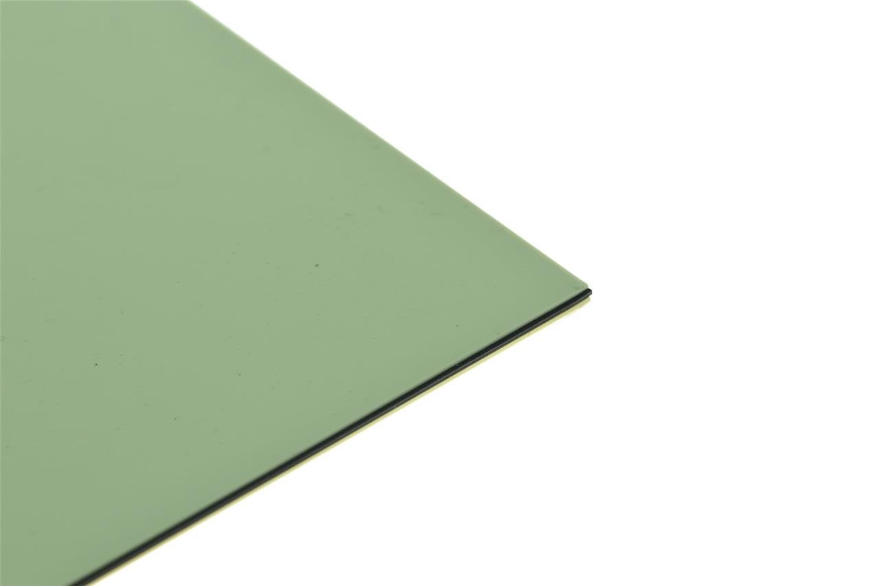 Dopro Uncut 11''X17'' Diy Blank Guitar Bass Pickguard Material Sheet Scratch Plate Material Sheet 29X43Cm Mint Green 3 Ply (Cut
