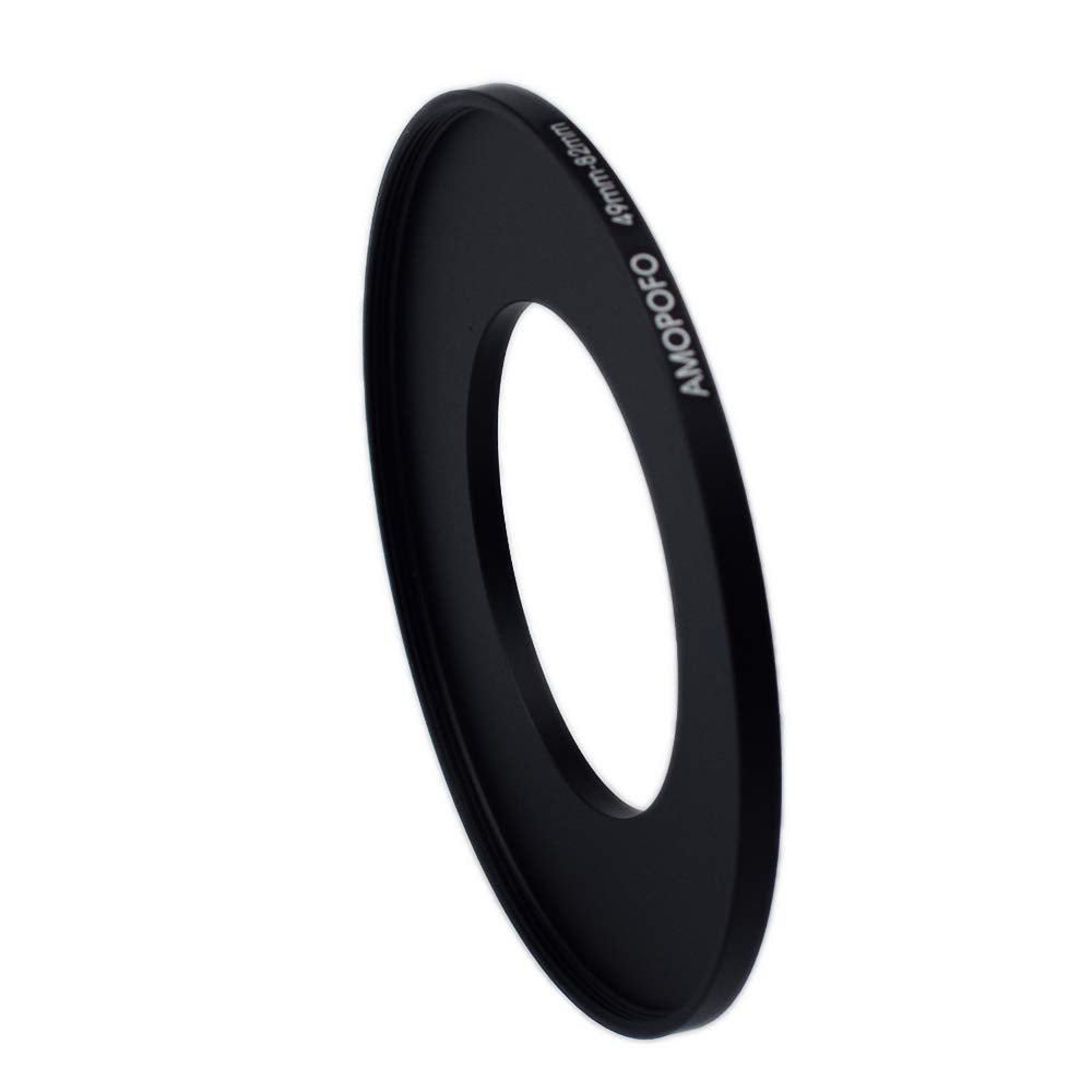 49Mm To 82Mm Step Up Ring Filter Adapter/49Mm To 82Mm Camera Filter Ring ;Compatible All Brands 49Mm Lens And 82Mm Uv,Nd,Cpl,Metal Step Up Ring