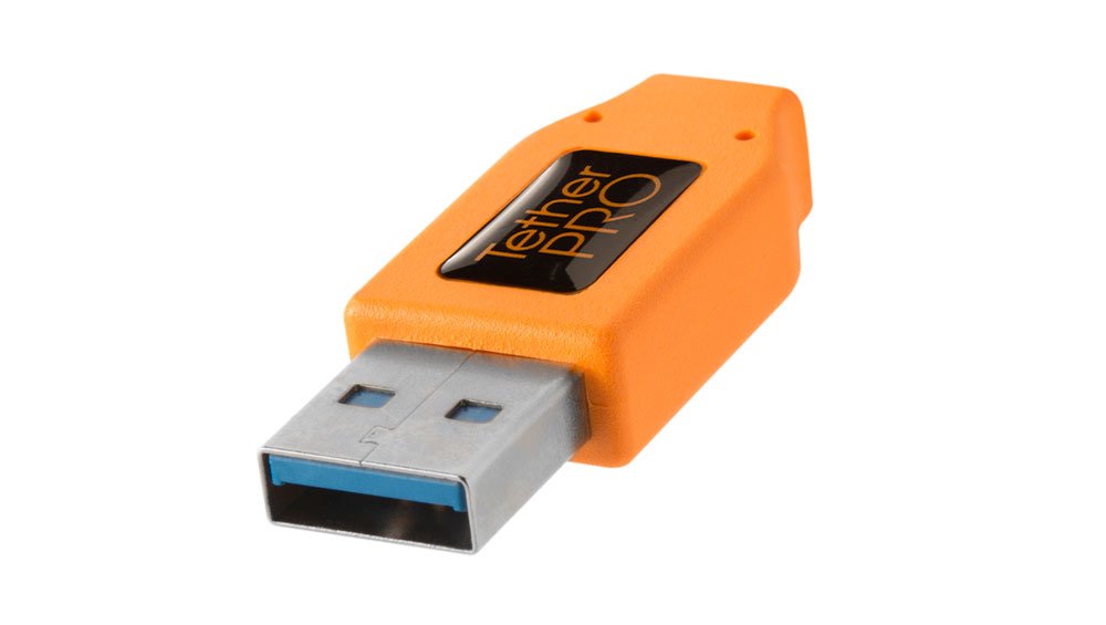 Tether Tools Tetherpro Usb 3.0 To Micro B Cable | For Fast Transfer And Connection Between Camera And Computer | High Visibility