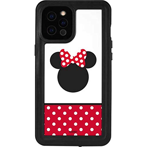 Skinit Waterproof Phone Case Compatible With Iphone 12 Pro Max   Officially Licensed Disney Minnie Mouse Symbol Design