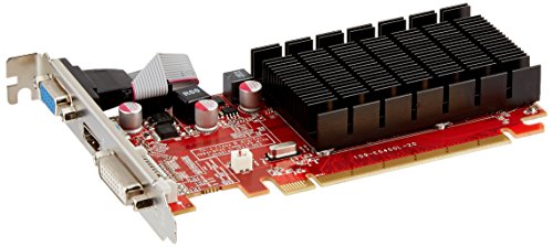 Visiontek Radeon 5450 2Gb Ddr3 (Dvi-I, Hdmi, Vga) Graphics Card - 900861,Black/Red