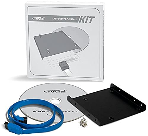Crucial Ctssdinstallac Desktop Install Kit 2.5'' Ssd 1 Ddr2 400 Ctssdinstallac
