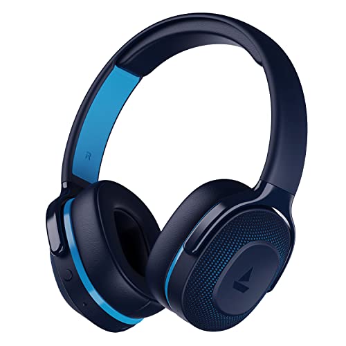 Boat Rockerz 425 Bluetooth Wireless Over Ear Headphones With Mic With Signature Sound, Beast Mode(Upto 65Ms Low Latency) For Gam