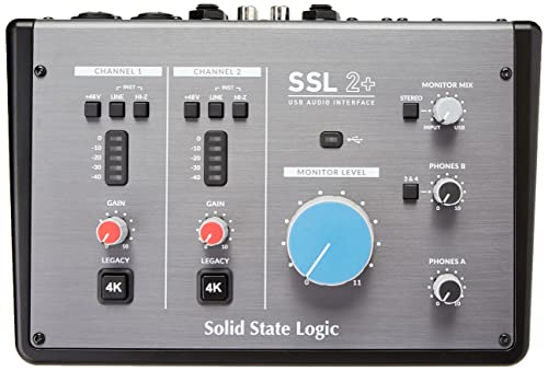 Ssl Ssl2+ 2 In4 Out Usb C Audio Interface