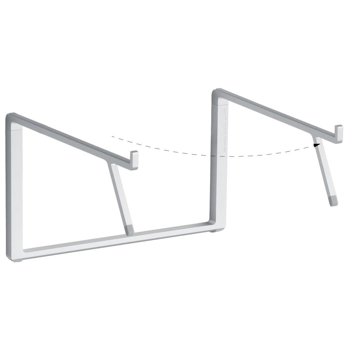Rain Design 10084 Mbar Pro+ Foldable Laptop Stand - Silver