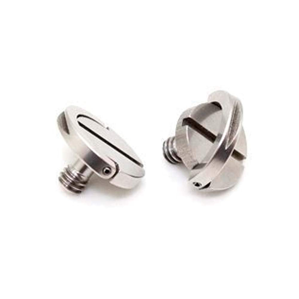 Stainless Steel 1/4-20 Hinged D-Ring