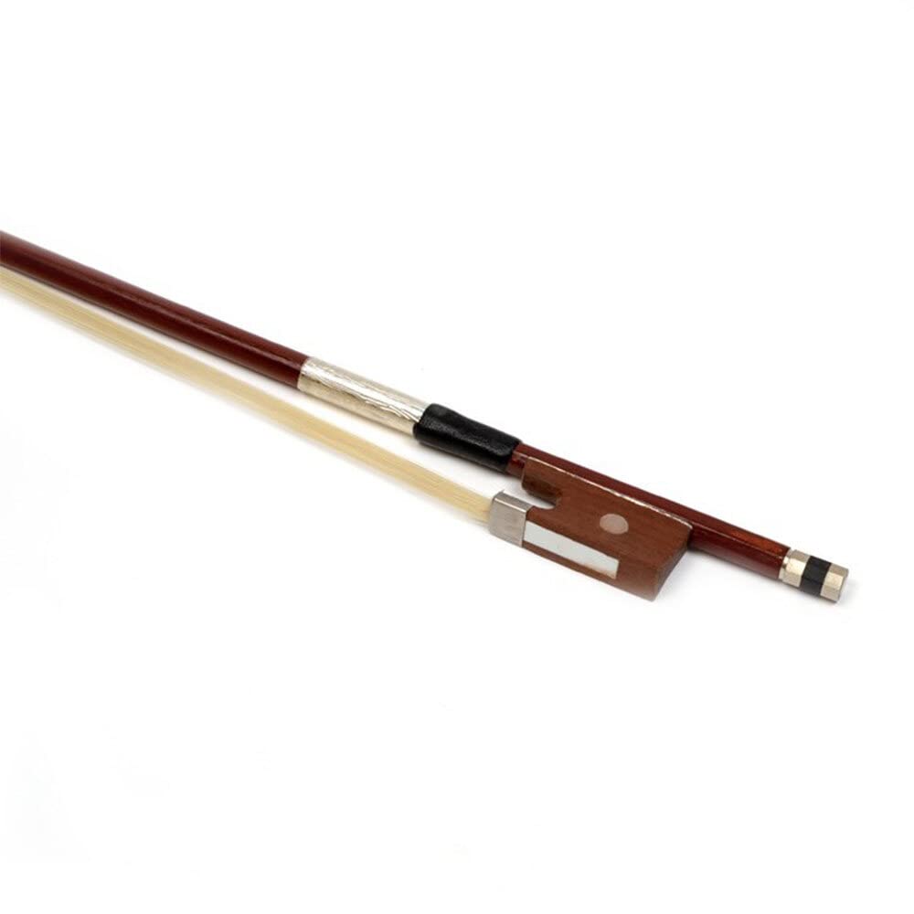 Violin Bow Practice Rod Violin Standard Bow Brazilwood Bow Musical Instrument for Beginner and Children Useful
